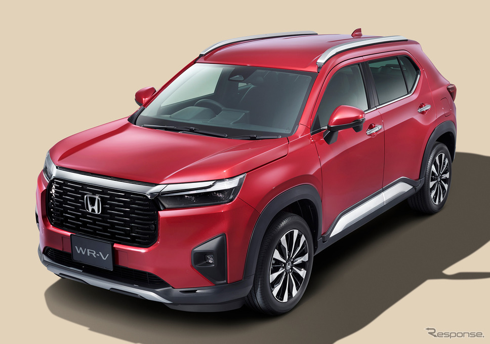 ホンダがインドで生産し輸入する「WR-V」《写真提供 ホンダ》