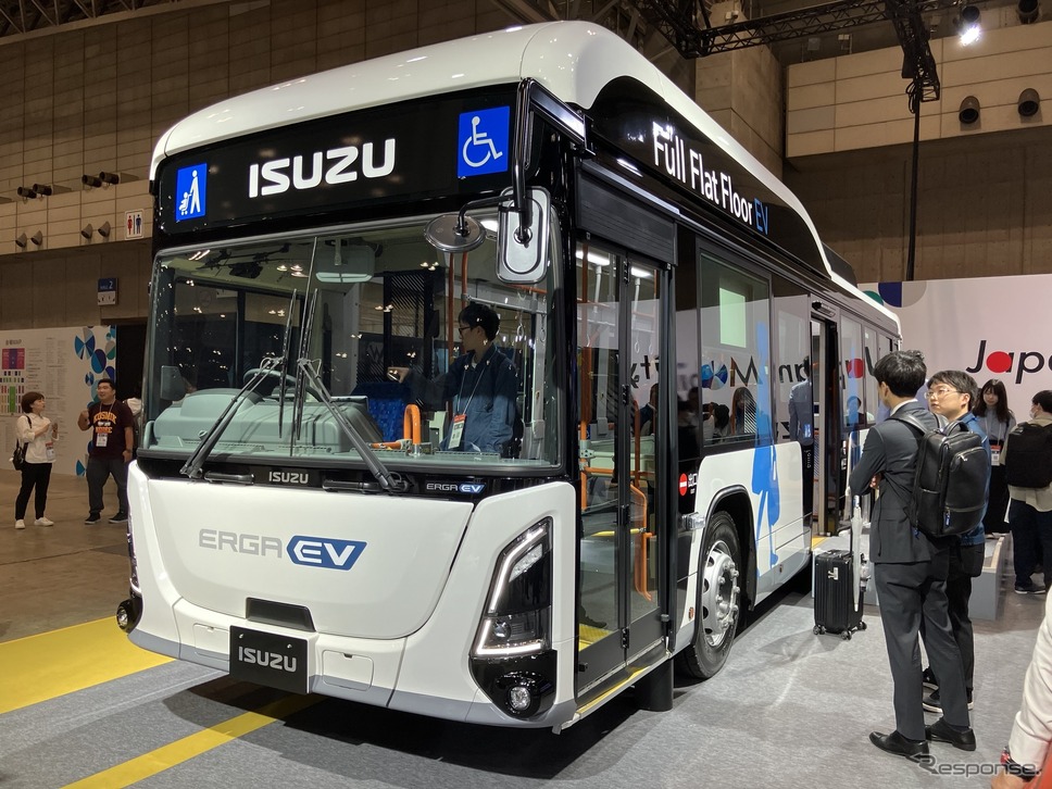 いすゞ・エルガEV(ジャパンモビリティショー2024)《写真撮影 高木啓》