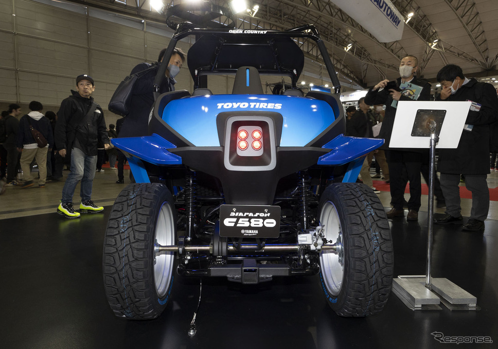 ヤマハ ディアパソンC580 Fork2(東京オートサロン2025)《写真撮影 宮越孝政》