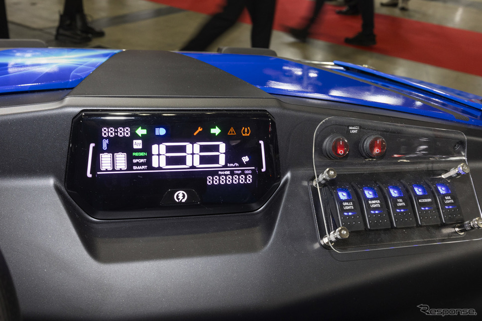 ヤマハ ディアパソンC580 Fork2(東京オートサロン2025)《写真撮影 宮越孝政》