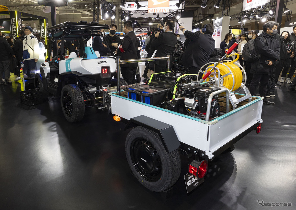 ヤマハ ディアパソンC580 Fork1(東京オートサロン2025)《写真撮影 宮越孝政》