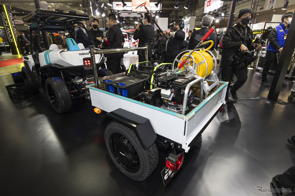 ヤマハ ディアパソンC580 Fork1(東京オートサロン2025)《写真撮影 宮越孝政》