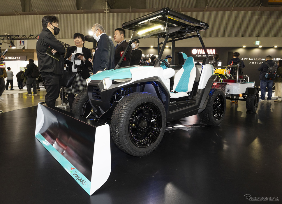 ヤマハ ディアパソンC580 Fork1(東京オートサロン2025)《写真撮影 宮越孝政》