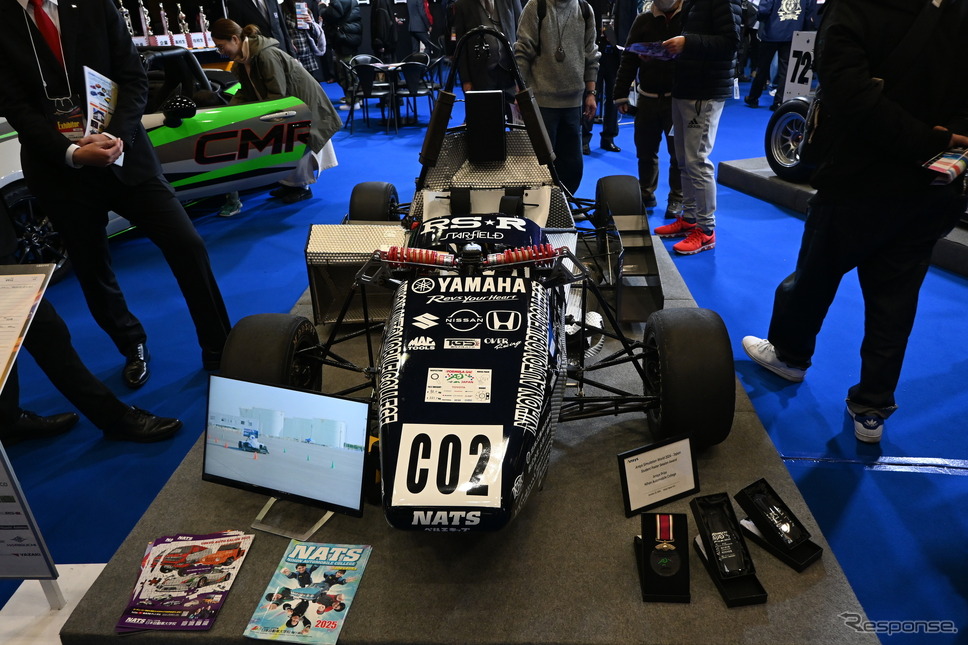 日本自動車大学校 学生フォーミュラ(東京オートサロン2025)《写真撮影 宮崎巧郎》