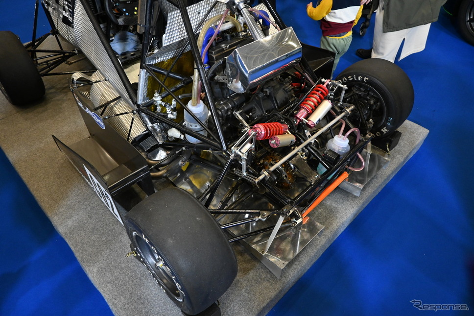 日本自動車大学校 学生フォーミュラ(東京オートサロン2025)《写真撮影 宮崎巧郎》