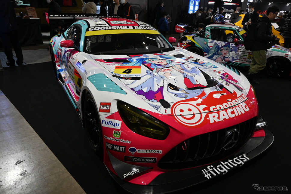 「グッドスマイル初音ミクAMG」(東京オートサロン2025)《写真撮影 宮崎巧郎》