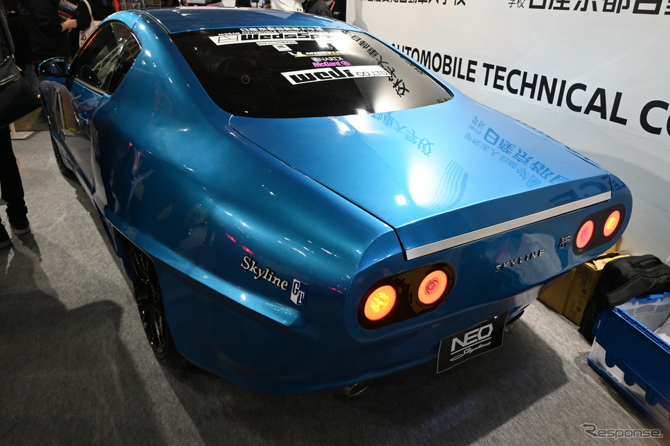 日産愛知自動車大学校/日産京都自動車大学校「NEO SKYLINE」(東京オートサロン2025)《写真撮影 宮崎巧郎》