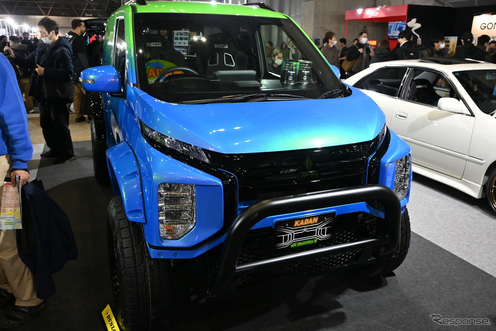 花壇自動車大学校「ek MobilityX」(東京オートサロン2025)《写真撮影 宮崎巧郎》