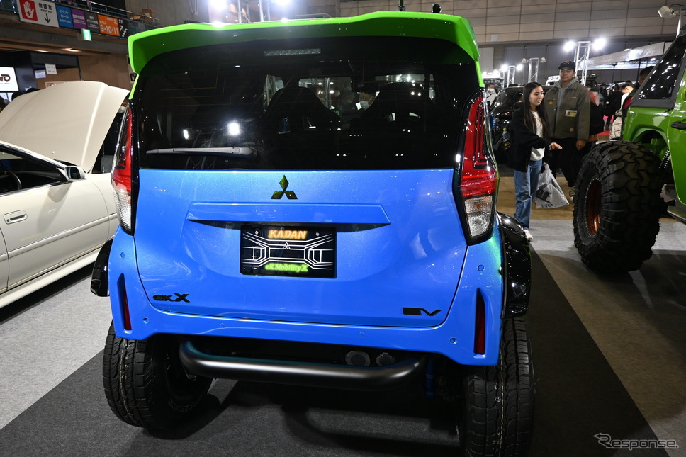 花壇自動車大学校「ek MobilityX」(東京オートサロン2025)《写真撮影 宮崎巧郎》