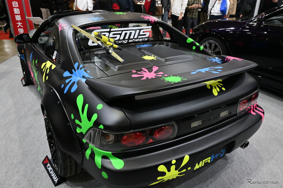 トヨタ東京自動車大学校「MRトゥーン」(東京オートサロン2025)《写真撮影 宮崎巧郎》