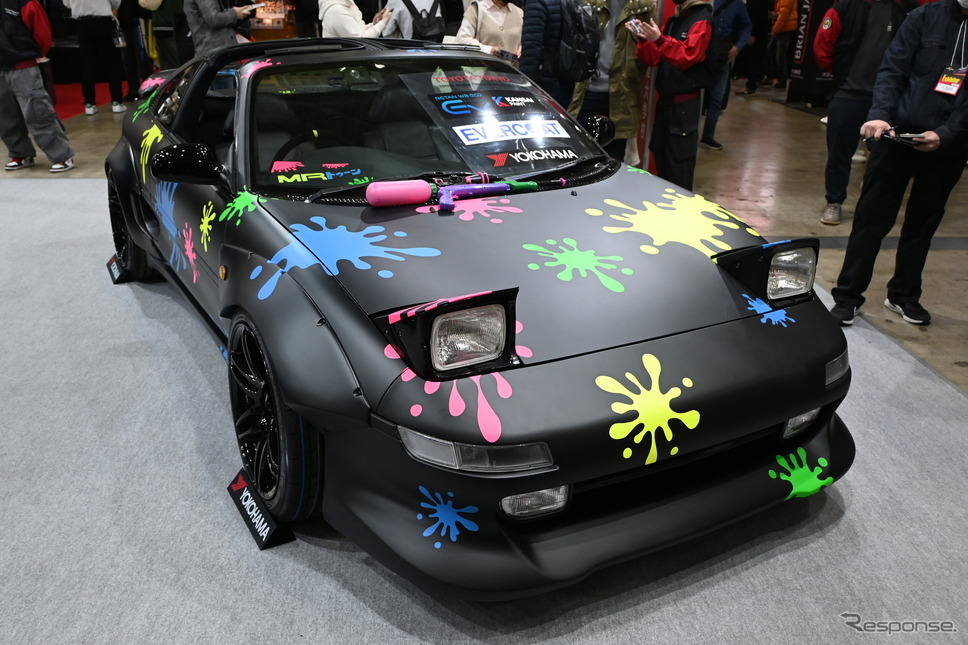 トヨタ東京自動車大学校「MRトゥーン」(東京オートサロン2025)《写真撮影 宮崎巧郎》