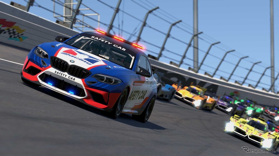 BMW『M2 CSレーシング』 仮想レース「iRacing」のペースカーに起用《photo by BMW》