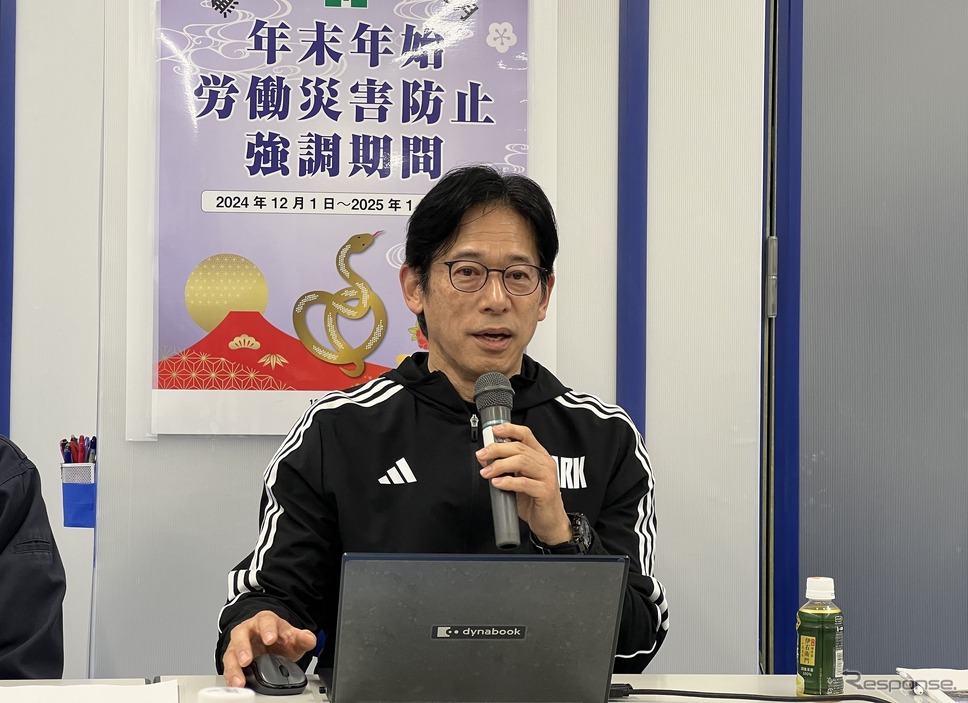 トヨタアルバルク東京 林邦彦 代表取締役社長《写真撮影 小松哲也》