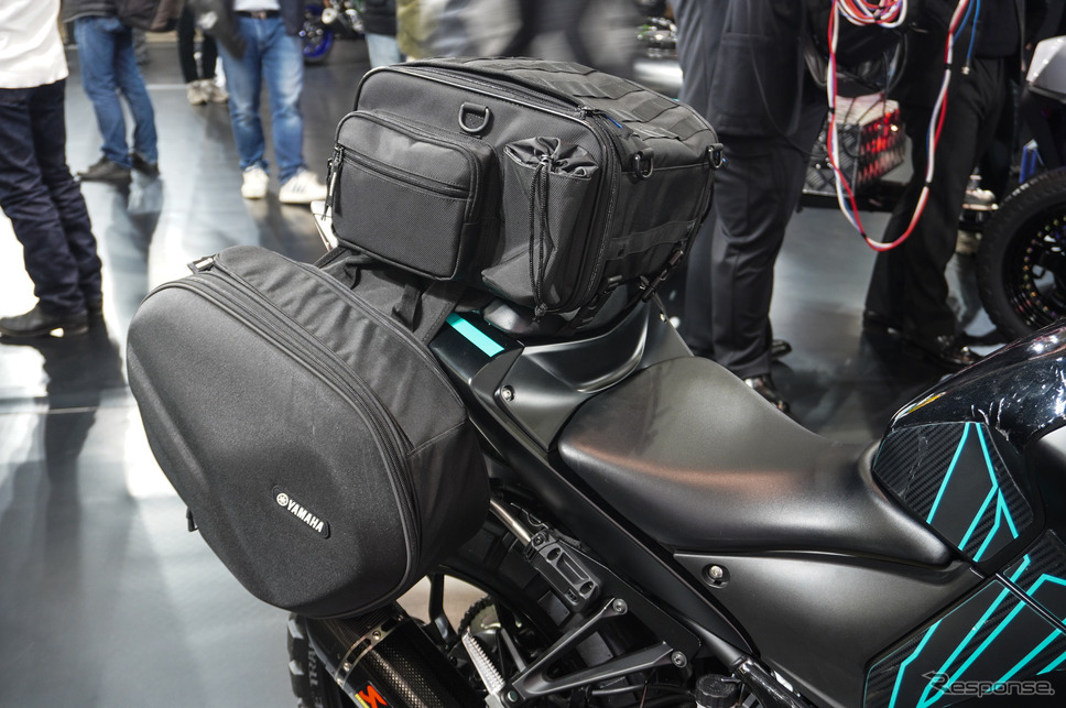 ヤマハ MT-03 ツーリングスタイル(東京オートサロン2025)《写真撮影 宮崎壮人》