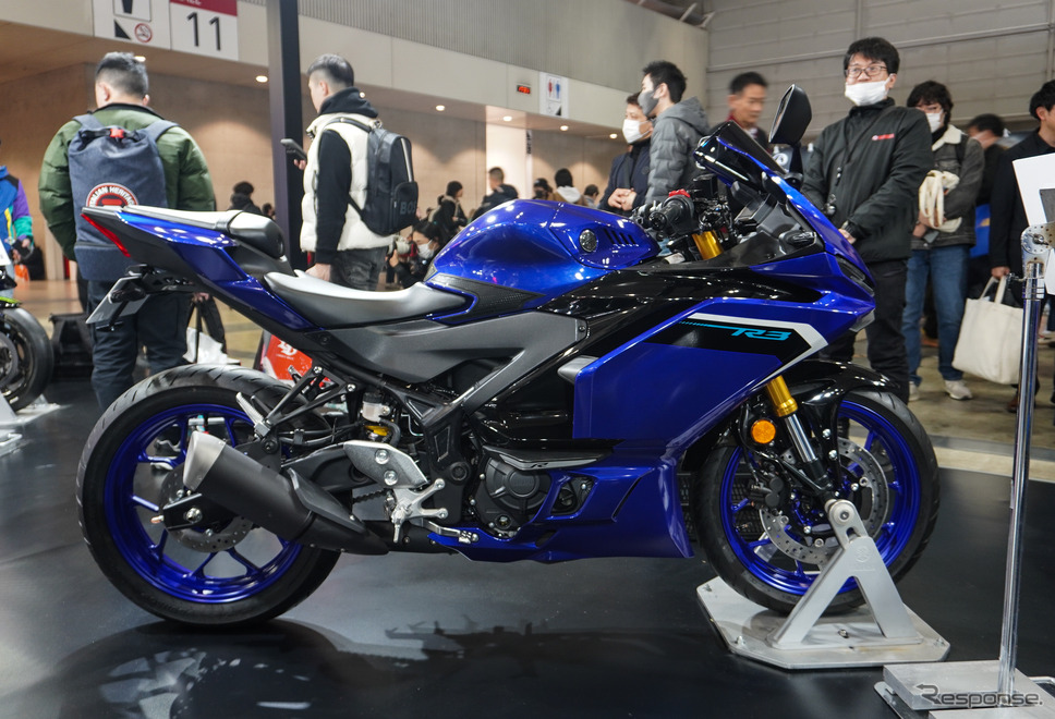 ヤマハ YZF-R3 2025年モデル(東京オートサロン2025)《写真撮影 宮崎壮人》