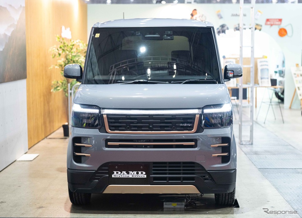 ホンダ N-BOXのカスタム車「DAMD N-BOX custom Rodney」（東京オートサロン2025）《写真撮影 望月勇輝》
