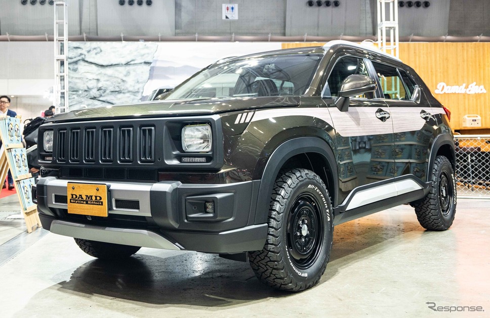 ホンダ WR-Vのカスタム車「DAMD WR-V Reverb」（東京オートサロン2025）《写真撮影 望月勇輝》