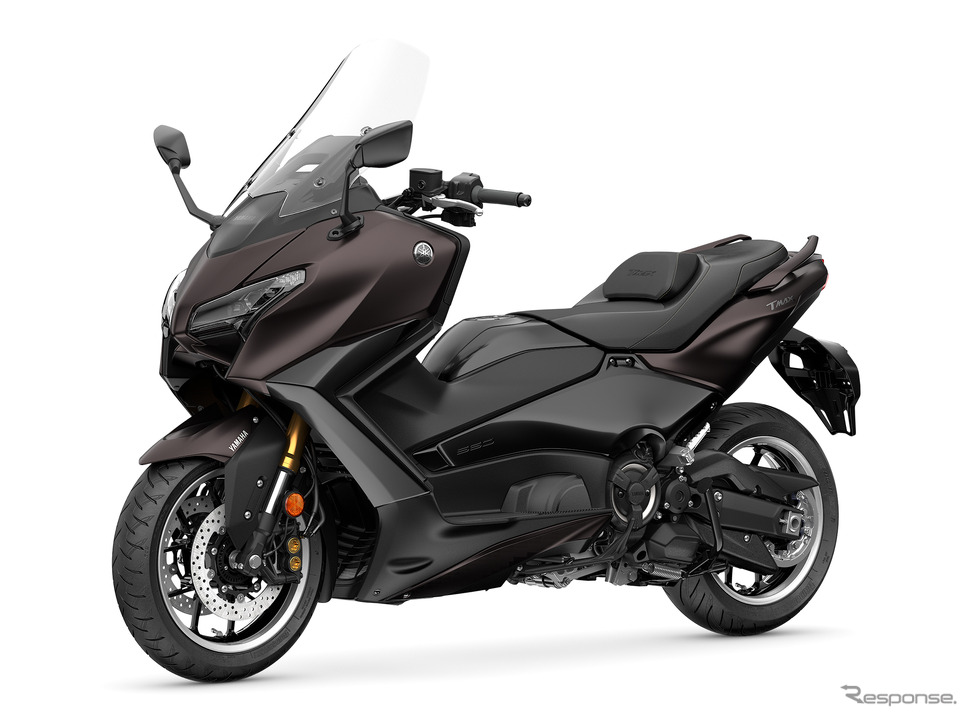 ヤマハ TMAX560 TECH MAX ABS(マットダークレディッシュグレーパール1)《写真提供 ヤマハ発動機販売》