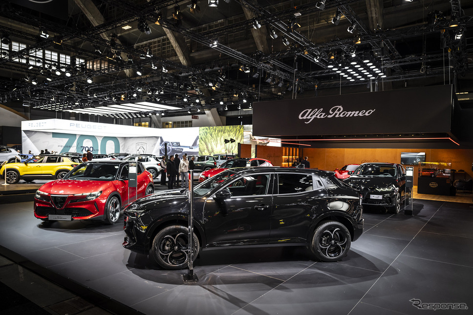 アルファロメオブース(ブリュッセルモーターショー2025)《photo by Alfa Romeo》