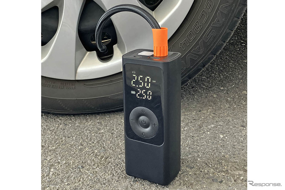Kashimura・電動コンプレッサー 1500mAh(KD-270)Photo by カシムラ