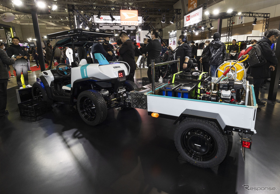 ヤマハ ディアパソンC580 Fork1(東京オートサロン2025)《写真撮影 宮越孝政》