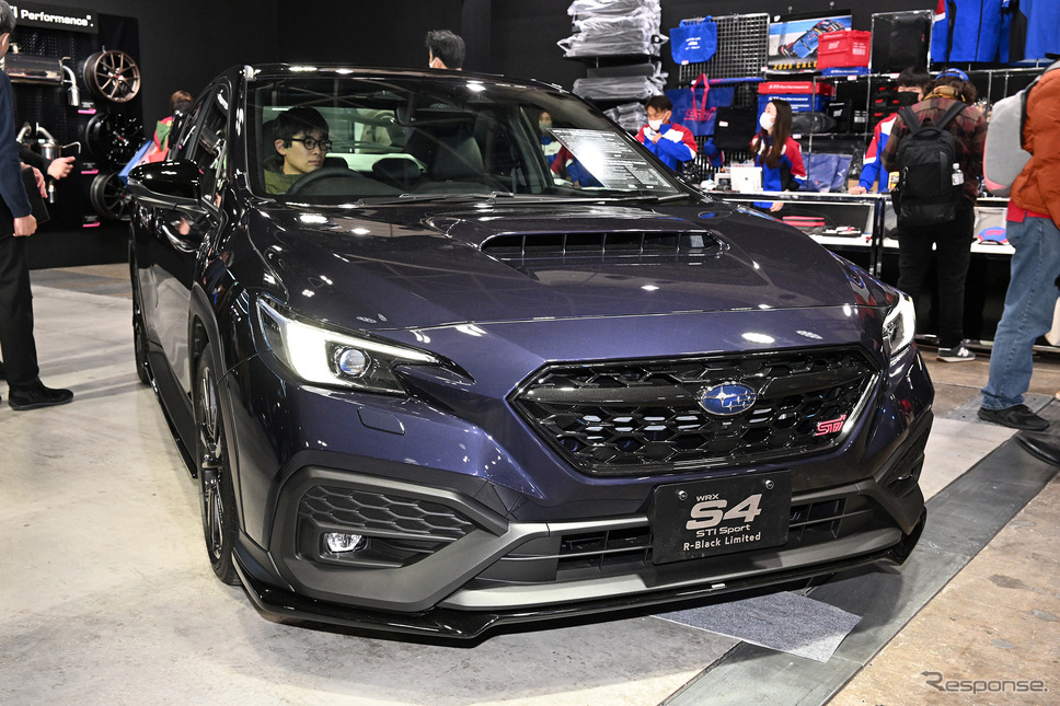 スバル WRX S4 STI Sport R-Black Limited STI performance(東京オートサロン2025)《写真撮影 安藤貴史》