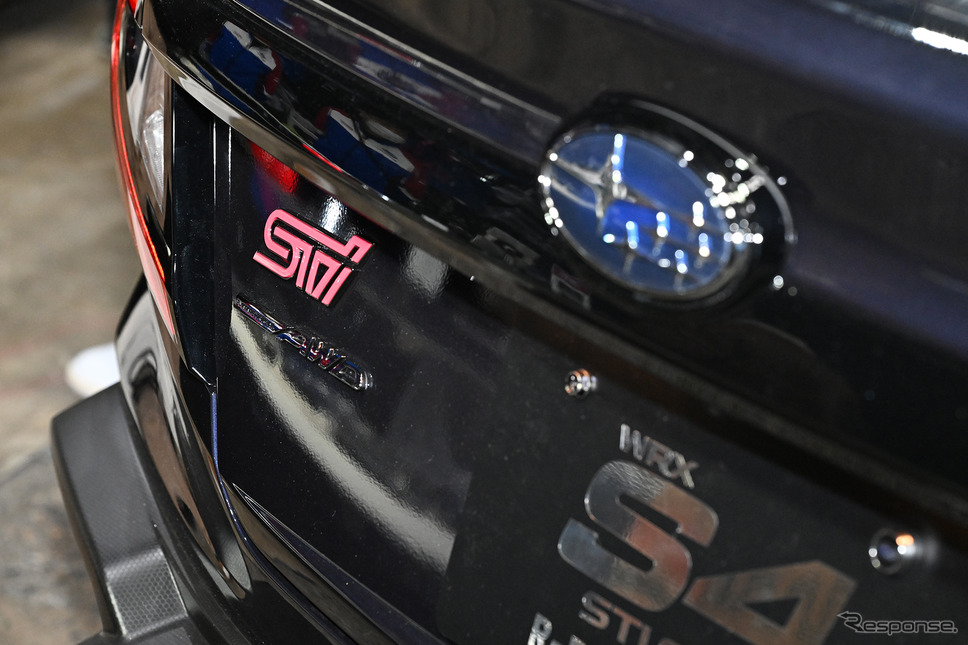 スバル WRX S4 STI Sport R-Black Limited STI performance(東京オートサロン2025)《写真撮影 安藤貴史》