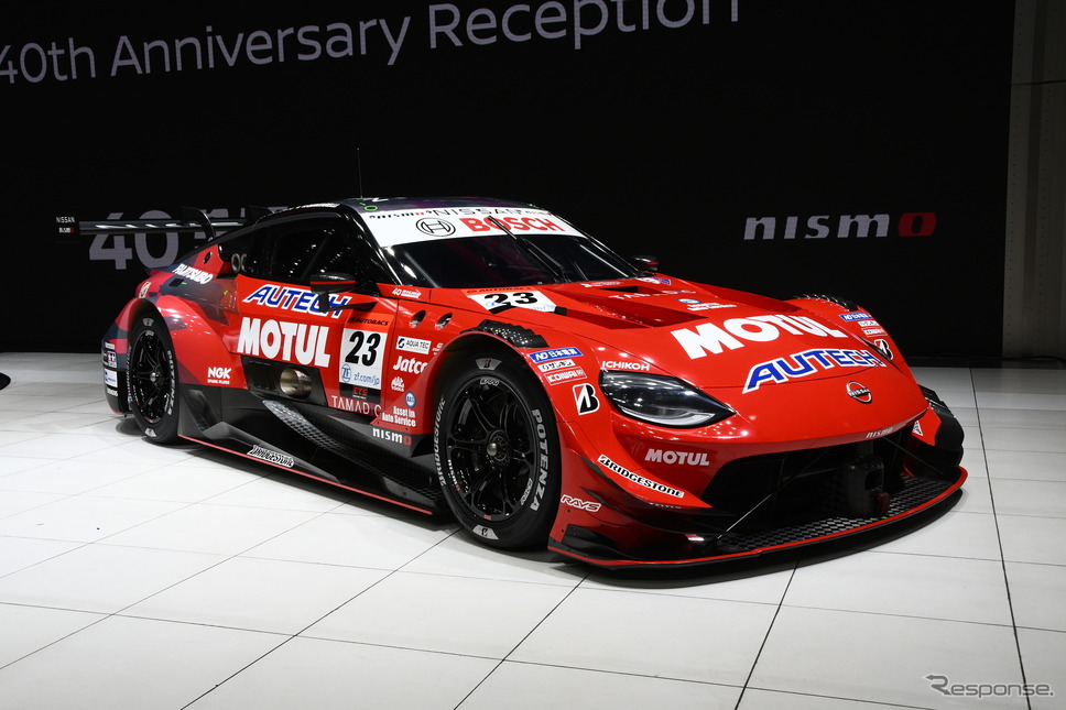SUPER GT500クラスのニッサンZ NISMO GT500(2024年)《写真撮影 諸星陽一》