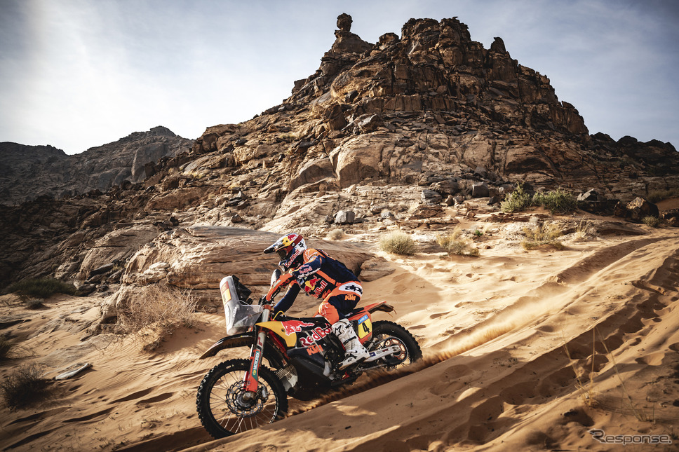 二輪総合優勝の#4 サンダース。《Photo by Red Bull Content Pool》