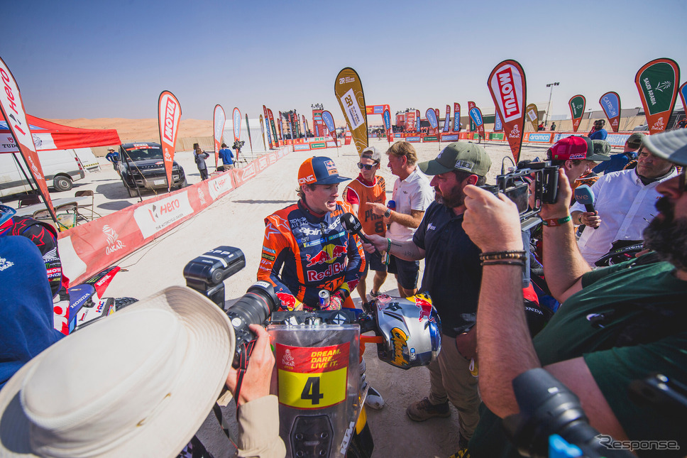 二輪総合優勝の#4 サンダース。《Photo by Red Bull Content Pool》
