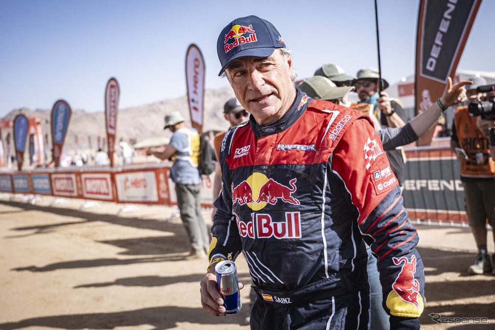 フォード Mスポーツに移って戦ったサインツ(前アウディ)だが、連覇は果たせなかった。《Photo by Red Bull Content Pool》