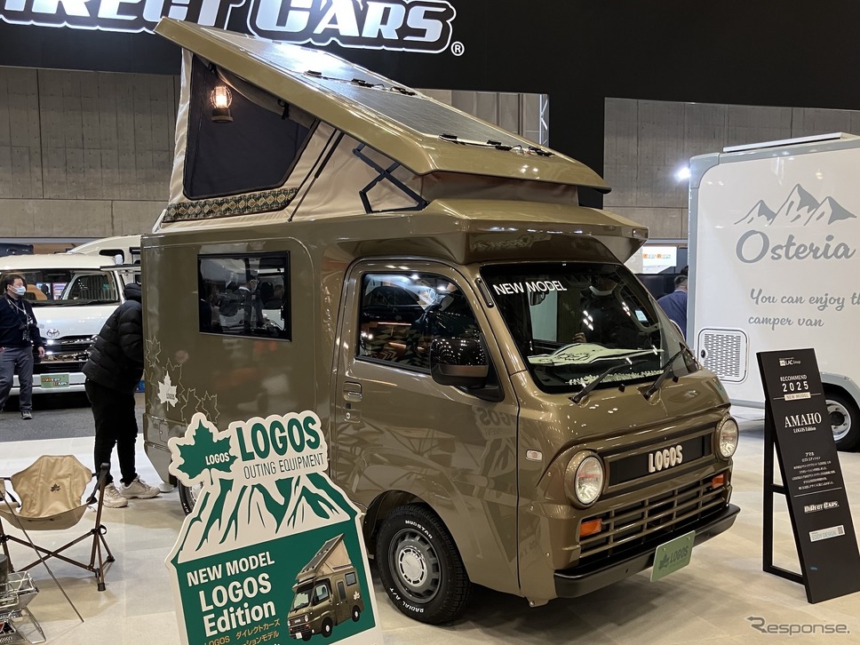ダイレクトカーズ・アマホ・LOGOSエディション(ジャパンキャンピングカーショー2025)《写真撮影 高木啓》