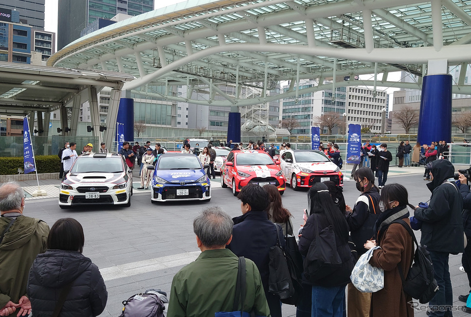 国内最高峰の全日本ラリー選手権の開幕戦「RALLY三河湾2025」(写真は2024年)《写真提供 テレビ愛知》
