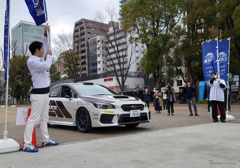 国内最高峰の全日本ラリー選手権の開幕戦「RALLY三河湾2025」(写真は2024年)《写真提供 テレビ愛知》