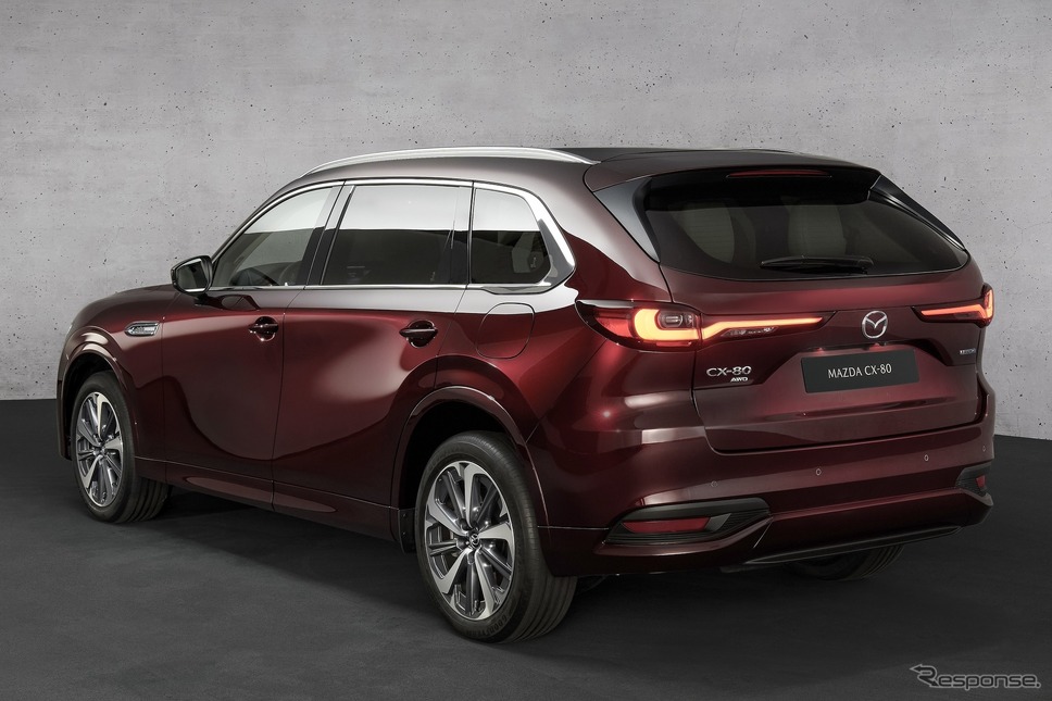 マツダ CX-80(欧州仕様)《photo by Mazda》