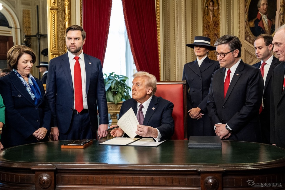 ドナルド・トランプ大統領就任(1月20日)《Photo by Melina Mara-Pool/Getty Images News/ゲッティイメージズ》
