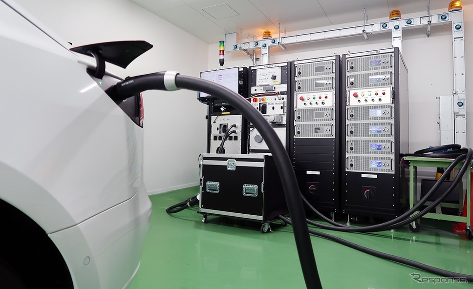 EV充電テストラボ《写真提供 東陽テクニカ》