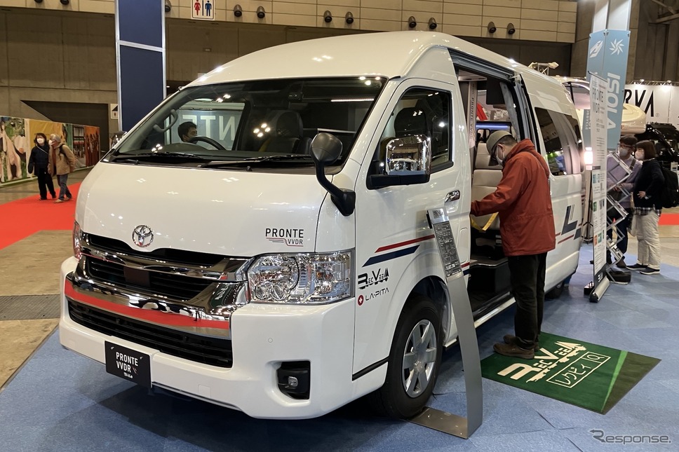 レクビィ・プロンテVVDR(ジャパンキャンピングカーショー2025)《写真撮影 高木啓》