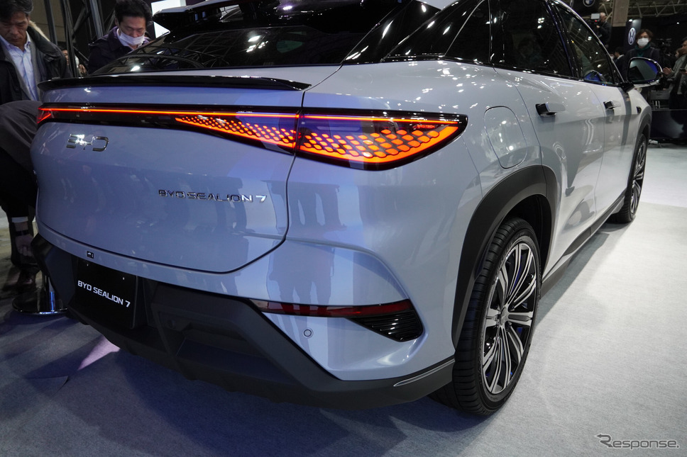 BYD シーライオン7(東京オートサロン2025)《写真撮影 小松哲也》