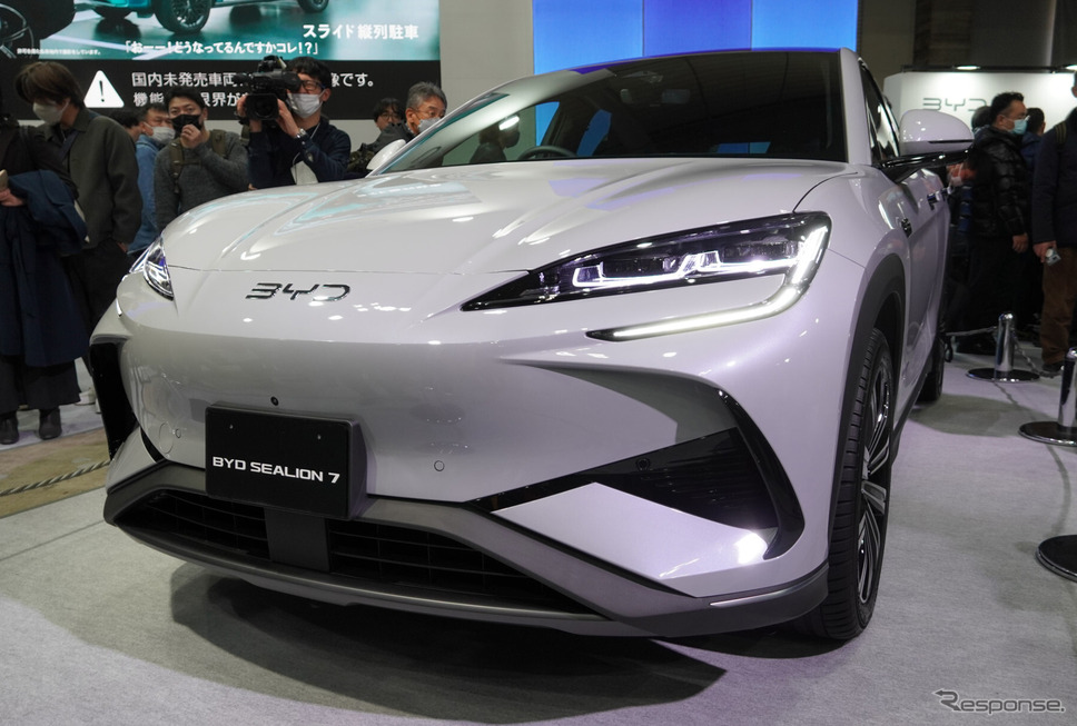 BYD シーライオン7(東京オートサロン2025)《写真撮影 小松哲也》