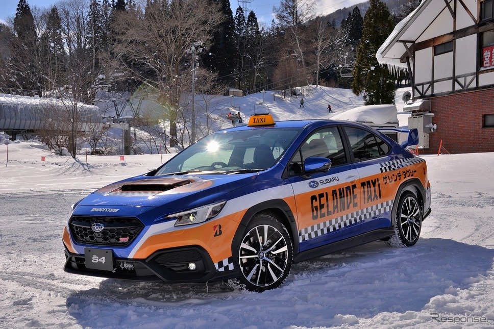 SUBARU ゲレンデタクシー2025《写真撮影 嶽宮三郎》