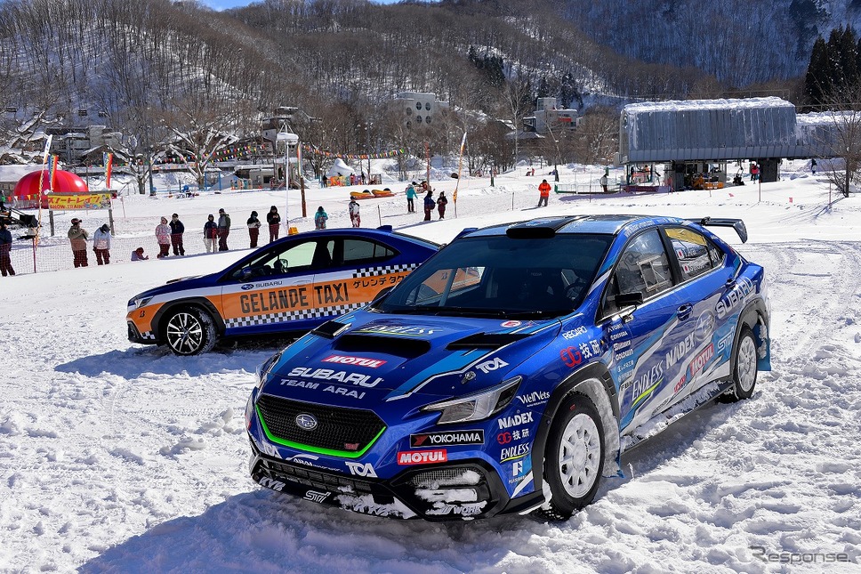 SUBARU ゲレンデタクシー2025《写真撮影 嶽宮三郎》