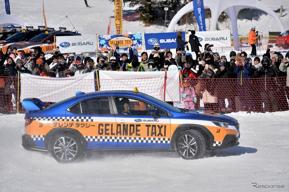 SUBARU ゲレンデタクシー2025《写真撮影 嶽宮三郎》