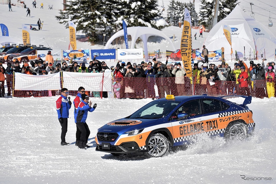 SUBARU ゲレンデタクシー2025《写真撮影 嶽宮三郎》