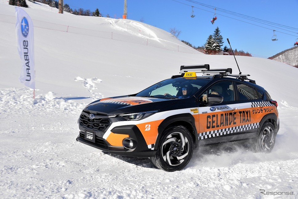 SUBARU ゲレンデタクシー2025《写真撮影 嶽宮三郎》