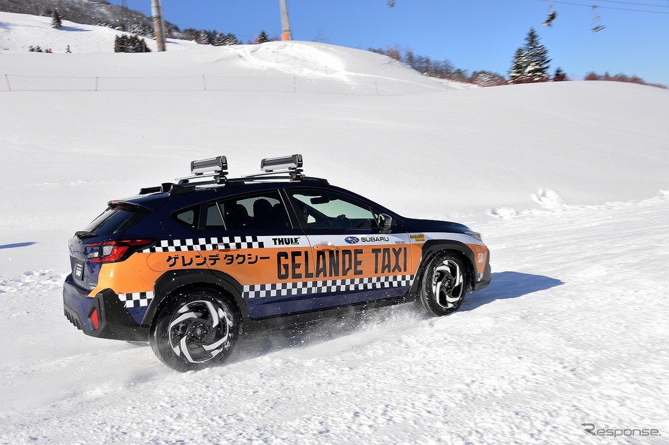 SUBARU ゲレンデタクシー2025《写真撮影 嶽宮三郎》