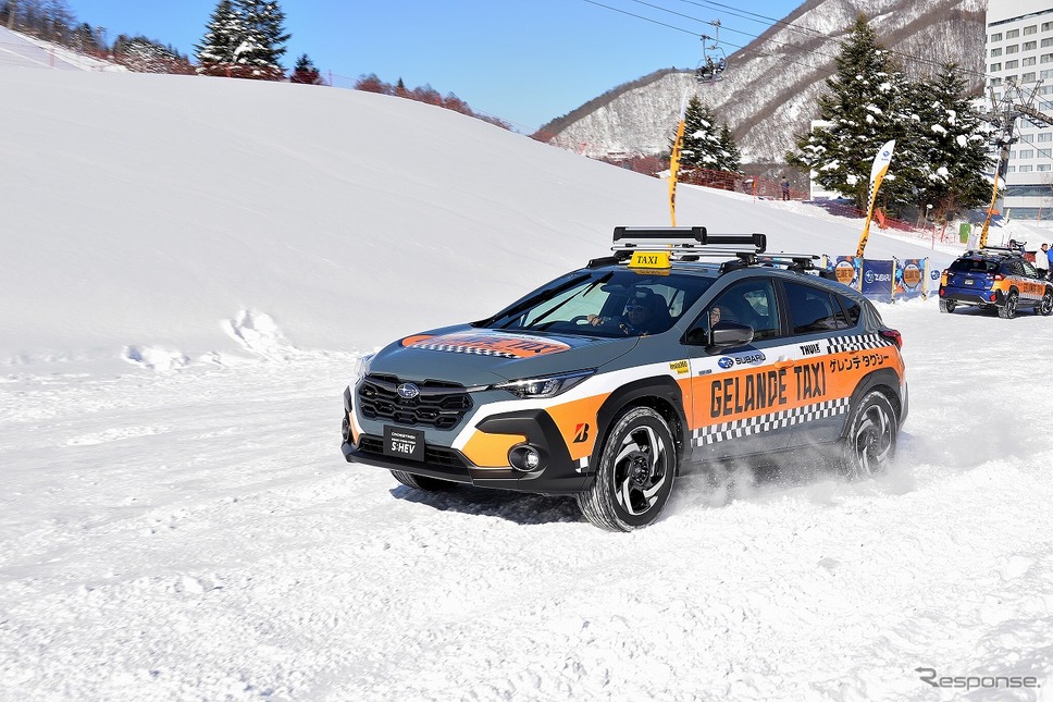 SUBARU ゲレンデタクシー2025《写真撮影 嶽宮三郎》