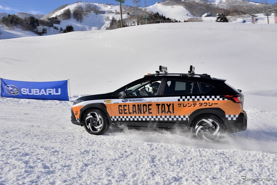 SUBARU ゲレンデタクシー2025《写真撮影 嶽宮三郎》