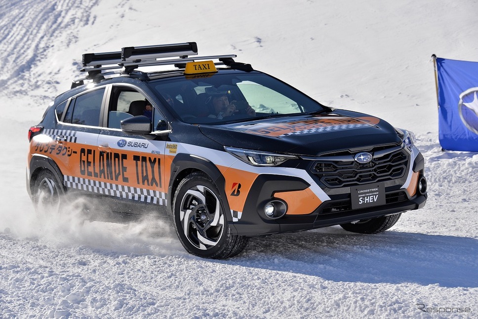 SUBARU ゲレンデタクシー2025《写真撮影 嶽宮三郎》