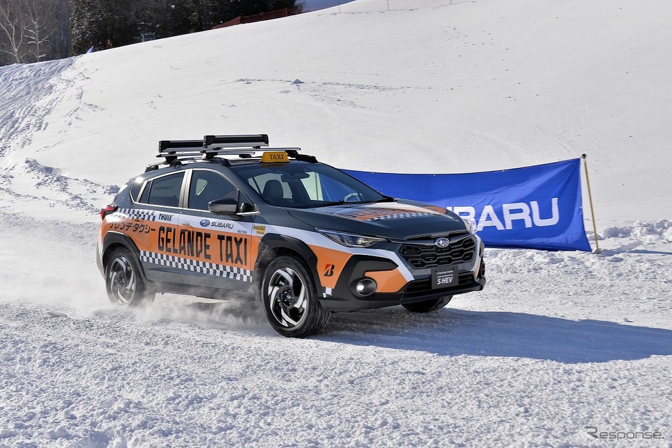 SUBARU ゲレンデタクシー2025《写真撮影 嶽宮三郎》